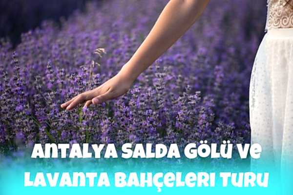 Antalya Salda Gölü Ve Lavanta Bahçeleri Turu