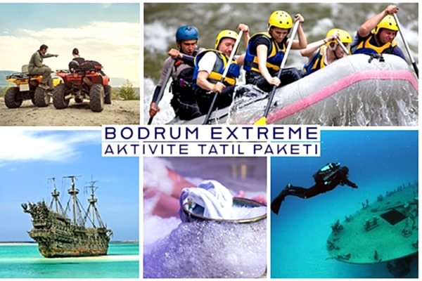 Bodrum Extreme Aktivite Tatil Paketi 